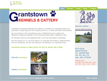 Tablet Screenshot of grantstownkennels.ie